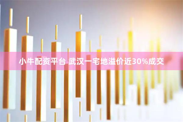 小牛配资平台 武汉一宅地溢价近30%成交