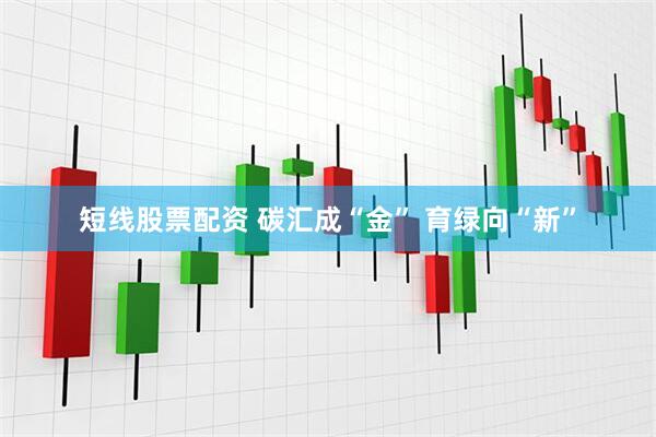 短线股票配资 碳汇成“金” 育绿向“新”